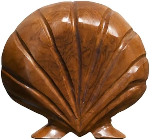 JOLLYMER Seashell Teak Sculpture 79x87x16