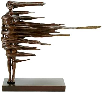 Contemporary Art Sculpture - Unwavering - Martin Klein - Bronze Statue 1