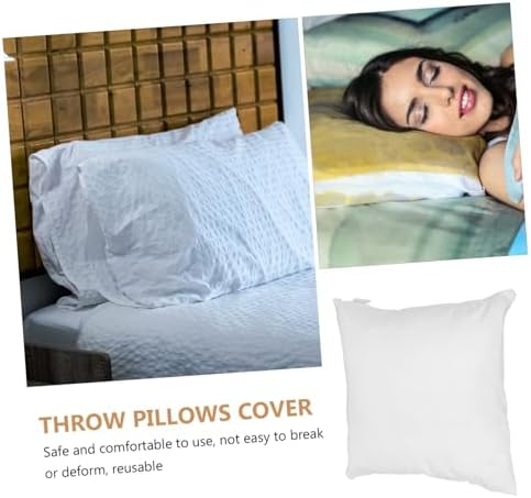 VOSAREA Brushed Fabric Pillowcase Zipper Protector