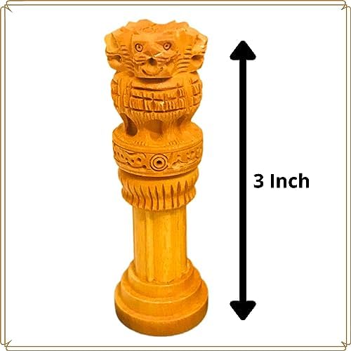 Shri Shri Handicraft Ashoka Pillar 3 Inch Height