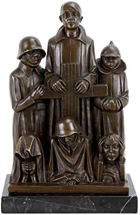 Bronze Figure UK - Signed Ernst Barlach - Contemporary Sculpture
