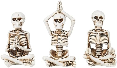 Newman House Studio Halloween Skeleton Decor Set of 3 1