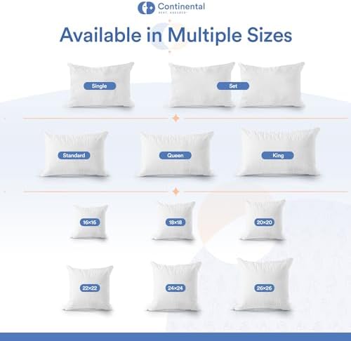 Continental Bedding Zippered Fleece Pillow Protectors