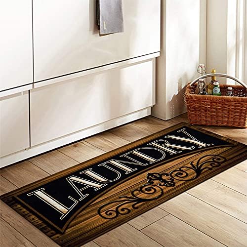 Pauwer 20x48 Waterproof Laundry Rug Runner 1