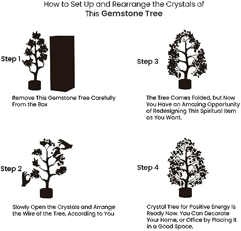 PYOR Lapis Lazuli Crystal Tree - Feng Shui Decor