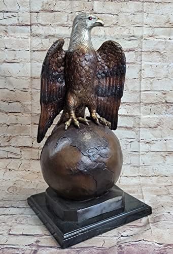 European Bronze Life Size Nardini Eagle Sculpture Art
