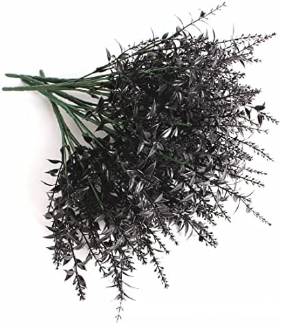 CYANLUX Artificial Lavender Flowers 24 Bundles UV Resistant Outdoor Faux Plants