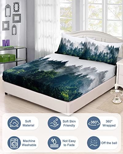 Chees D Zone Twin XL Deep Pocket Fitted Sheet Set 1