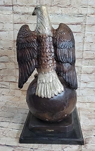 European Bronze Life Size Nardini Eagle Sculpture Art