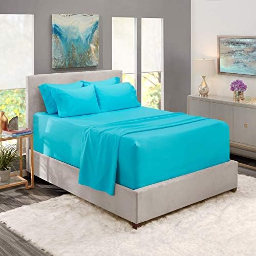 4 Piece Bed Sheet Set 800 TC Pure Cotton Luxury