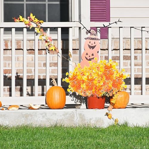Yitekrg Artificial Fall Flowers for Outdoor Decor