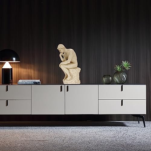 JTSTAN Thinker Statue Decor Office Desk Sculpture