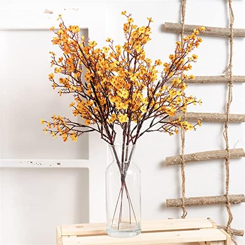 GaRcan Artificial Flowers with Pots White Branch Long Bouquet