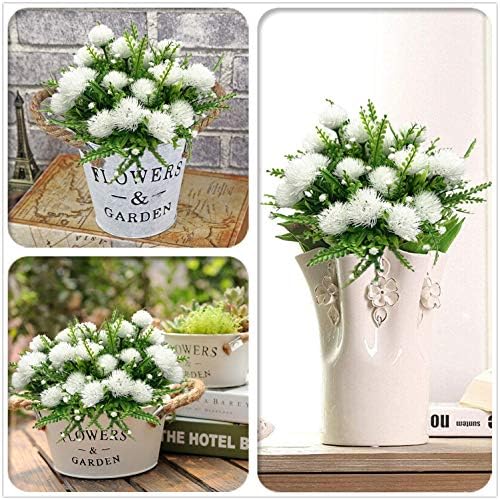 MASUMARK SM Artificial Dandelion Flowers 4 Pack