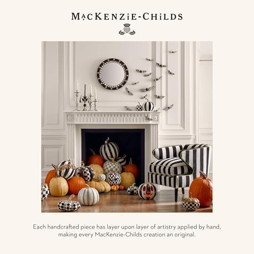 MACKENZIE-CHILDS Spellbound Spider Pumpkin Decor
