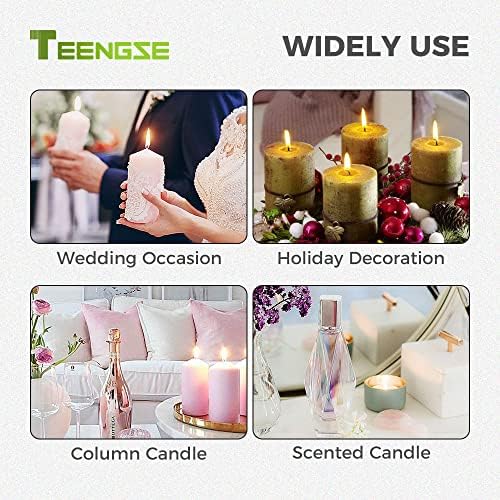 TEENGSE Gold Candle Snuffer and Wick Trimmer Set 1