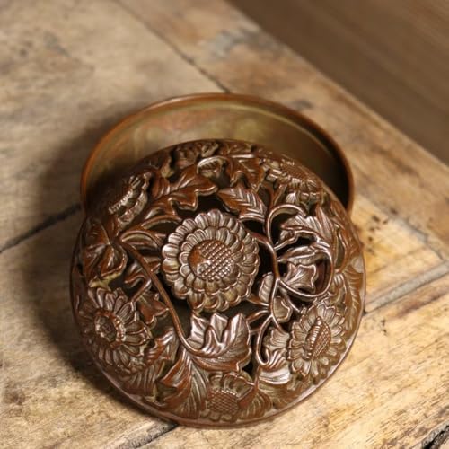 Julrybox Brass Incense Burner Kit Zen Meditation Decor