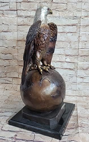 European Bronze Life Size Nardini Eagle Sculpture Art