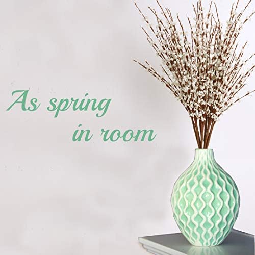 10pcs White Artificial Winter Jasmine Flower Bundle