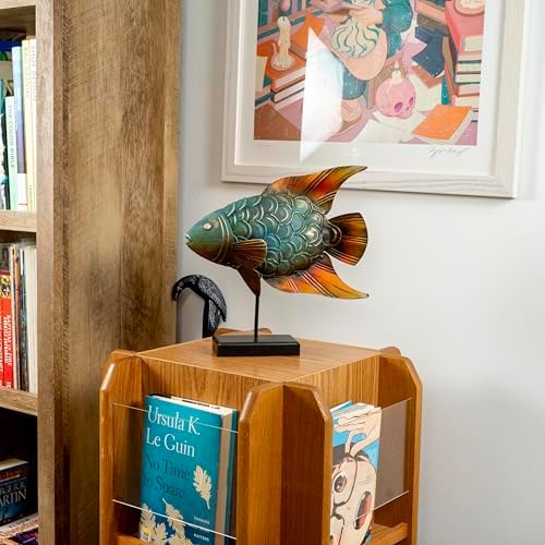 Made Easy Kit Fish Metal Art Freestanding Statue