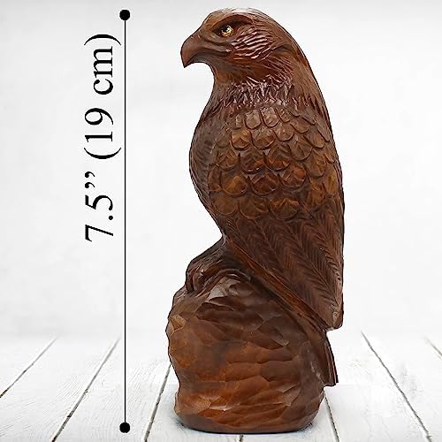 AEVVV 75-Inch Wooden American Eagle Statue