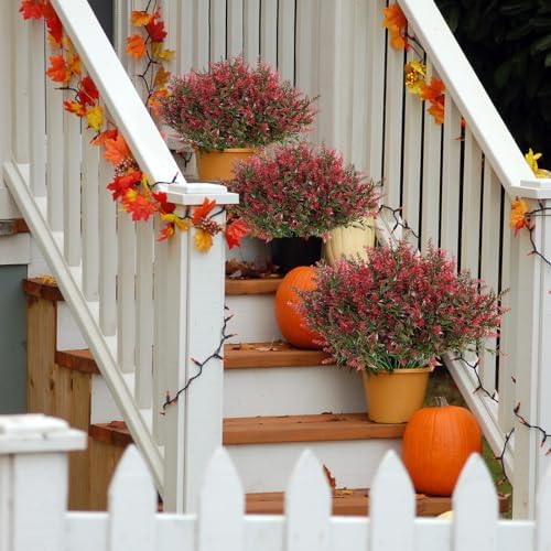 JIFTOK 12 Pcs Artificial Lavender Flowers for Home Decor