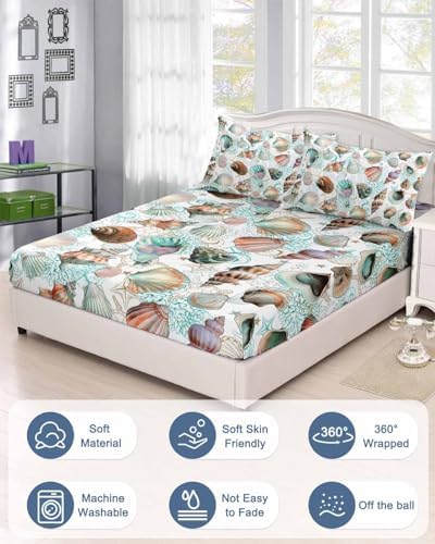 Chees D Zone Queen Fitted Sheet Deep Pocket with 2 Pillowcases