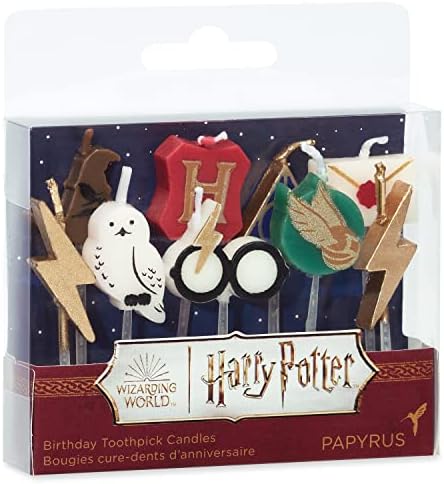 Papyrus Harry Potter Birthday Candles 9-Count Set