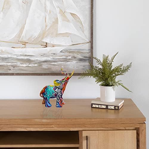 Meetjoyancy Elephant Statue Handcrafted Wall Art Sculpture