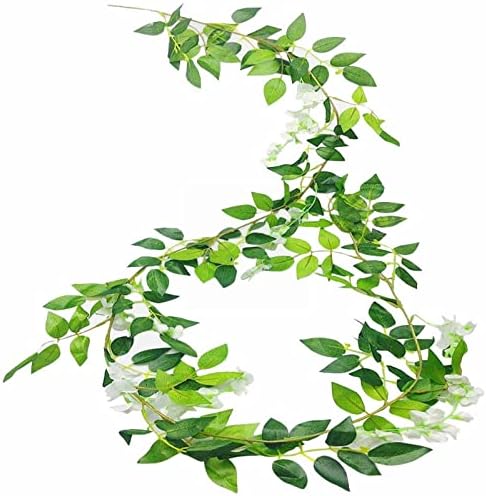 Cakina Artificial Wisteria Ceiling Garland