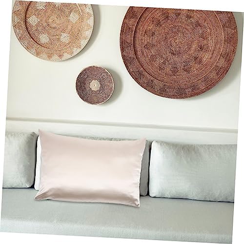 IWOWHERO 2pc Cooling Polyester Pillow Covers with Zipper Design