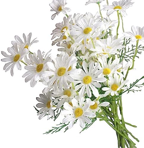 14 Bundles Artificial Daisy Flowers for Wedding Home Decor