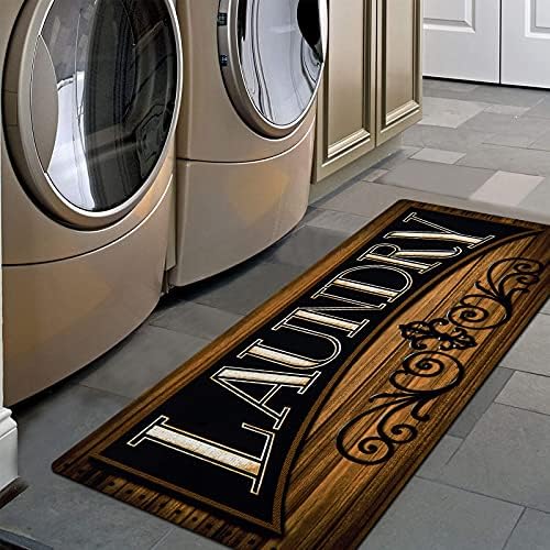 Pauwer 20x48 Waterproof Laundry Rug Runner 1