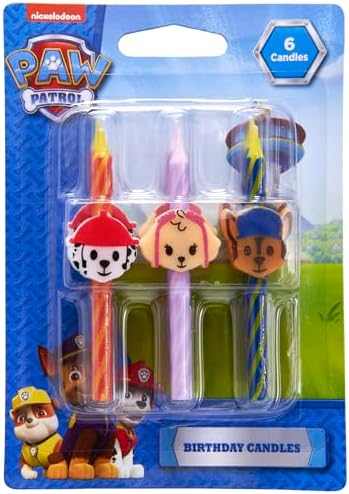 PAW Patrol Birthday Candles with Characters 1