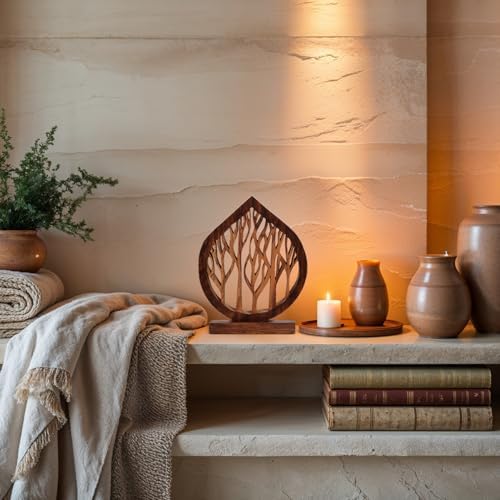 Decozen Wooden Tree of Life Sculpture for Mom