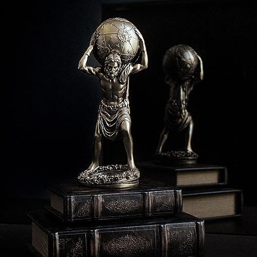 Atlas Statue - 114 Inch Bronze Home Office Decor