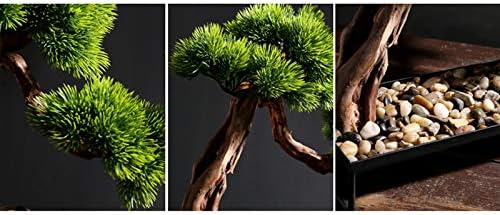 MaGILL Artificial Cedar Bonsai Tree in Ceramic Pot