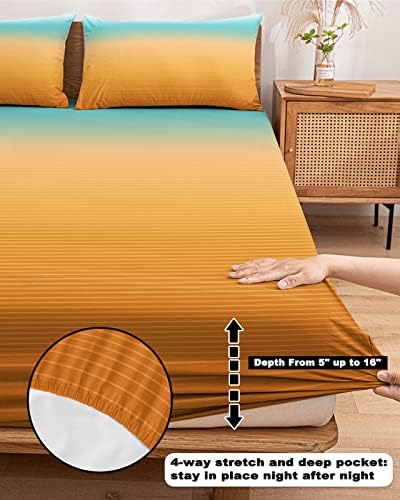Chees D Zone Twin Fitted Sheet Deep Pocket with Elastic