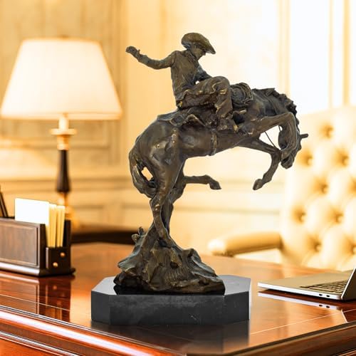 Bronze Bronco Buster Statue by Frederic Remington