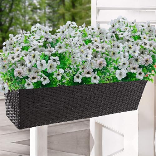 NOV FIRE Artificial Flowers - UV Resistant 20 Bundles