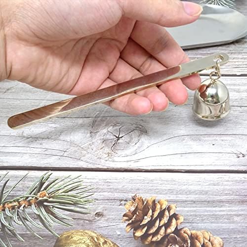 Yueton 1 PCS Gold Candle Snuffer with Long Handle 1