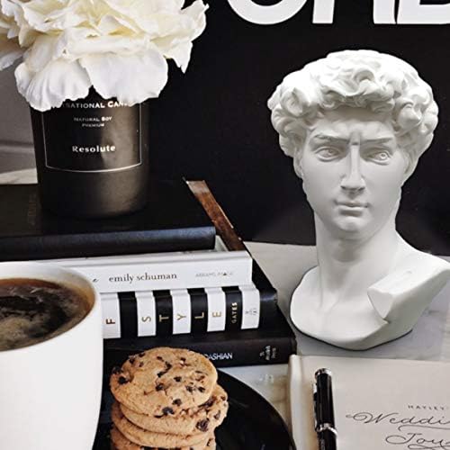 Greek Statue of David - 6 Inch Head Bust Decor