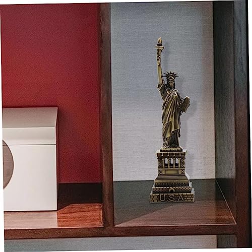 VINTORKY USA Statue of Liberty Metal Decor Sculpture