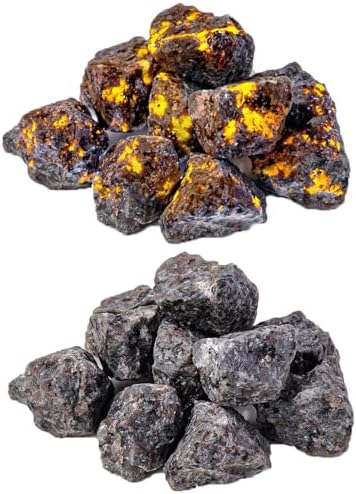 11lb Yooperlite Raw Flame Stones for Tumbling Decoration