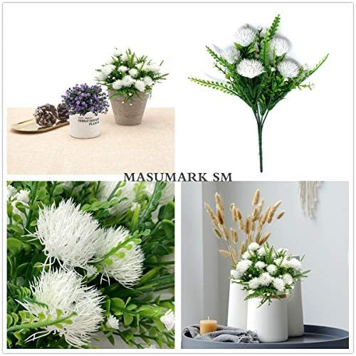 MASUMARK SM Artificial Dandelion Flowers 4 Pack