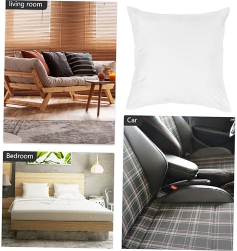 VOSAREA Pillow Filler Protector Zippered Pillowcase for Euro Sham