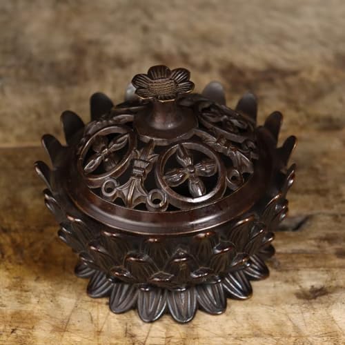 Julrybox Brass Incense Burner Zen Decoration Kit