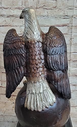 European Bronze Life Size Nardini Eagle Sculpture Art