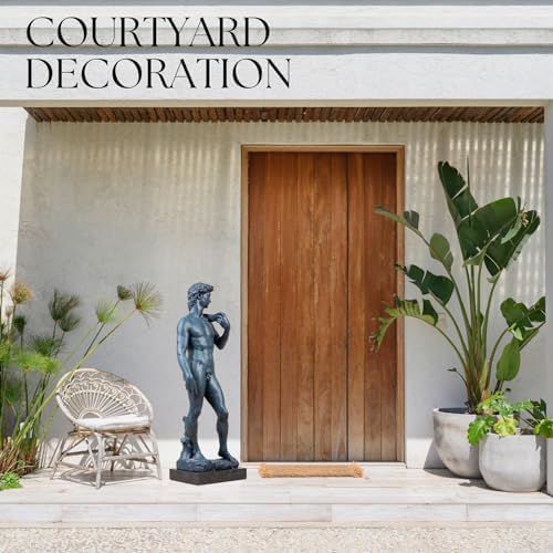 Famous David Bronze Statue 28 Inch Art Decor
