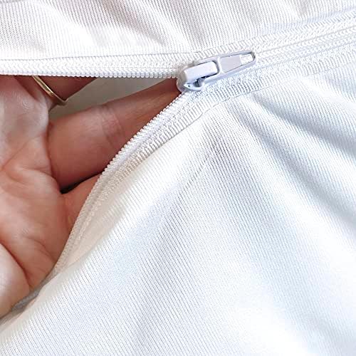 ProtectEase 2 Pack Zippered Pillow Covers Standard and Queen